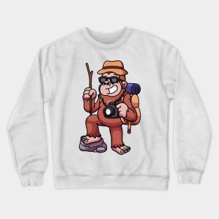 Bigfoot Hiking Crewneck Sweatshirt